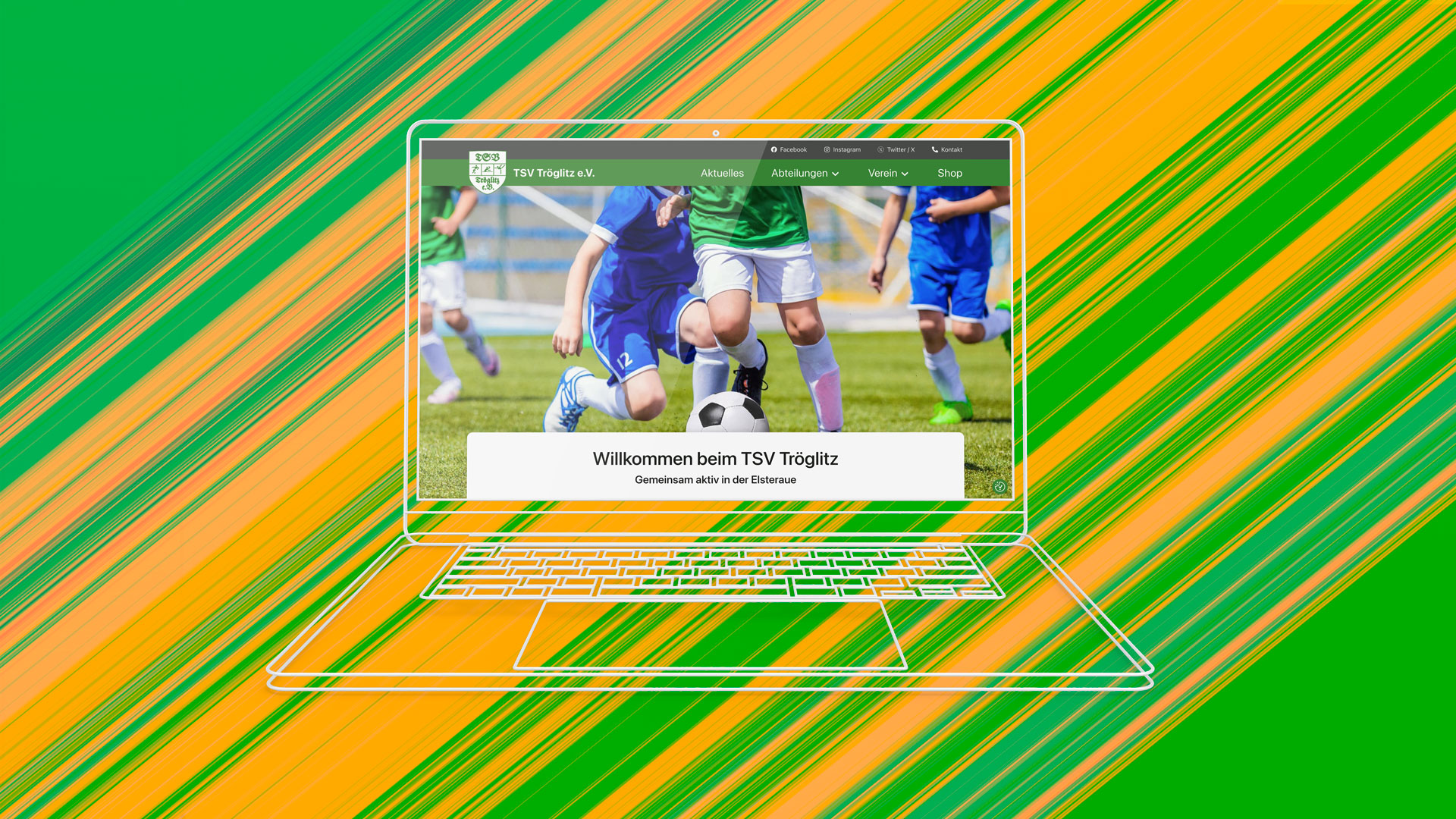 TSV Tröglitz Website Design